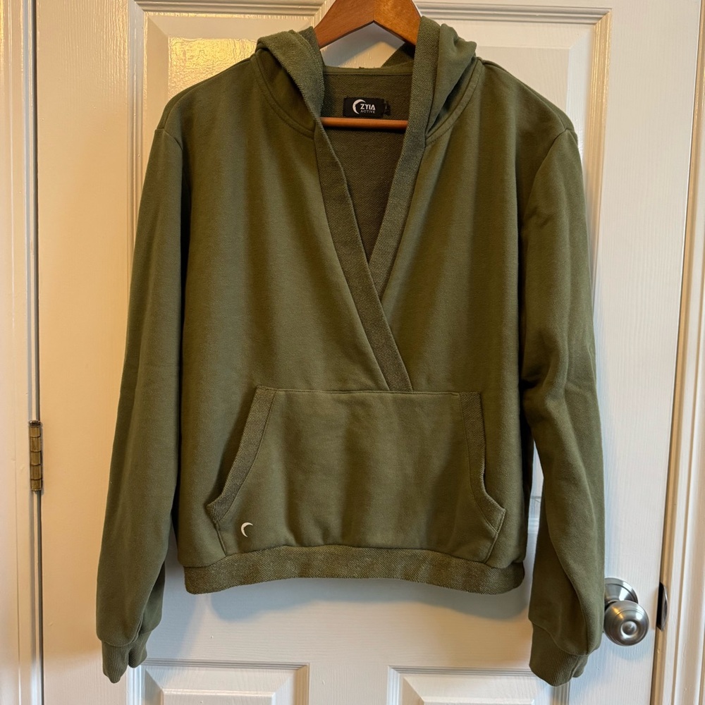 ZYIA Active Olive Hoodie